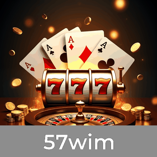 57wim: Slots - Gigantescos Jackpots, Mesa de Jogos - Máxima Emoção, Live Dealers - Experiência Imersiva